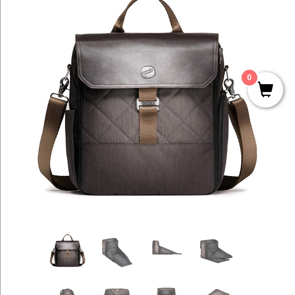 Paperclip BEAR Diaper bag NWT